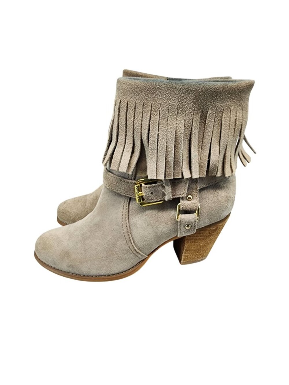 Lauren Ralph Lauren Shoes Womens Size 7 Tan Suede Boots *Read*